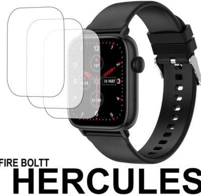 DOWRVIN Impossible Screen Guard for FIRE-BOLTT HERCULES SMART WATCH ( PACK OF 3)(Pack of 3)