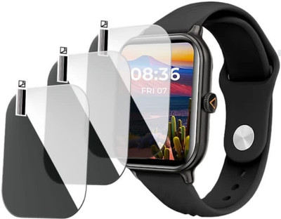 DOWRVIN Impossible Screen Guard for BEATXP UNBOUND NOVA 1.96 SMART WATCH ( PACK OF 3)(Pack of 3)
