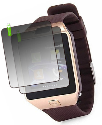 HIDEOUS Impossible Screen Guard for DZ09 SmartWatch(Pack of 2)