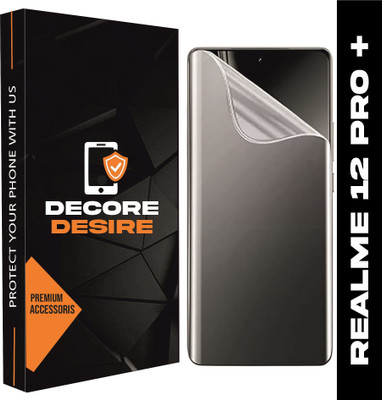 Decore Desire Impossible Screen Guard for Realme 12 Pro Plus 5G Unbreakable Matte Membrane with Easy Installation (NOT TEMPERED GLASS)(Pack of 1)