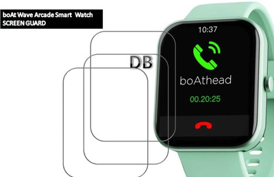 KHWABEEDA Impossible Screen Guard for BOAT WAVE ARCADE SMART WATCH (PACK OF 3)(Pack of 3)