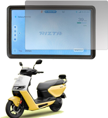 Zealsy Edge To Edge Screen Guard for Ather 450X / Rizta / Gen 3 – Speedometer Protector for EV Scooter (Anti-Glare, Bubble-Free)(Pack of 1)