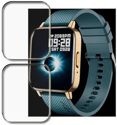 DOWRVIN Impossible Screen Guard for 04 - Intex fitrist vogue smart watch pack of 2(Pack of 2)