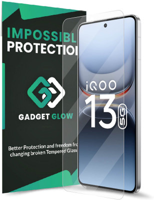 Gadget Glow Impossible Screen Guard for iQOO 13 5G, iQOO 13(Pack of 1)