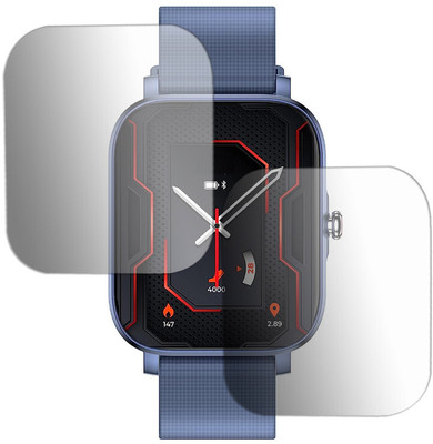 YCHROZE Impossible Screen Guard for PLAYFIT CHAMP 2 SMARTWATCH(Pack of 2)
