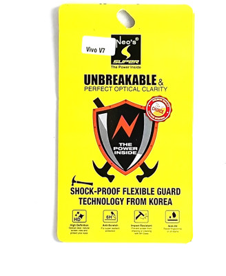 oval designs Impossible Screen Guard for VIVO V7(Pack of 1)
