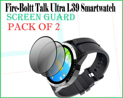 daffin Impossible Screen Guard for Fire-Boltt Talk Ultra(Pack of 2)