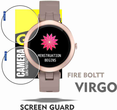 Olonga Impossible Screen Guard for FIRE BOLTT VIRGO SMARTWATCH(Pack of 2)