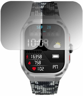 DOUMOF Impossible Screen Guard for Noise ColorFit Thrill SMARTWATCH(Pack of 2)