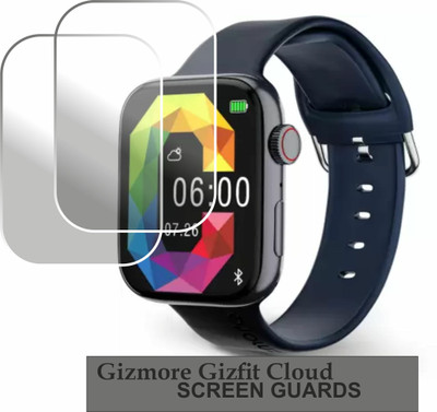 JSGROWITTECH Impossible Screen Guard for Gizmore Gizfit Cloud Smart Watch(Pack of 2)