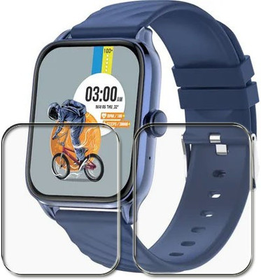 tombik Impossible Screen Guard for Zebronics ZebFIT 580CH Smartwatch(Pack of 2)