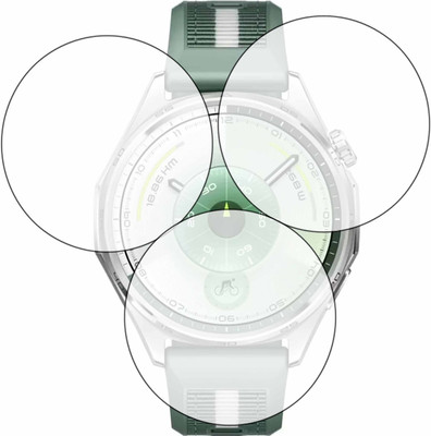 Azqi Impossible Screen Guard for Huawei Watch GT 6(Pack of 3)