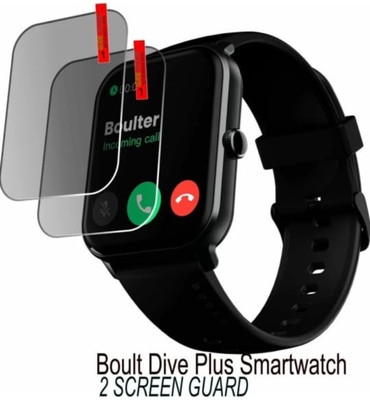 DOWRVIN Impossible Screen Guard for Boult Dive Plus smart watch( pack of 2)(Pack of 2)