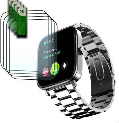 DOWRVIN Impossible Screen Guard for NOISE ICON 2 ELITE 1.8 SMART WATCH SCREEN GUARD (PACK OF 4)(Pack of 4)