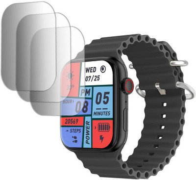 DOUMOF Impossible Screen Guard for Pebble Frost Pro SMARTWATCH(Pack of 3)