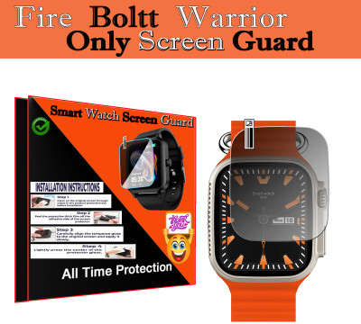 daffin Impossible Screen Guard for Fire-Boltt Warrior(Pack of 1)