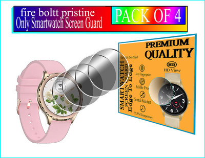 daffin Impossible Screen Guard for Fire-Boltt Pristine(Pack of 4)