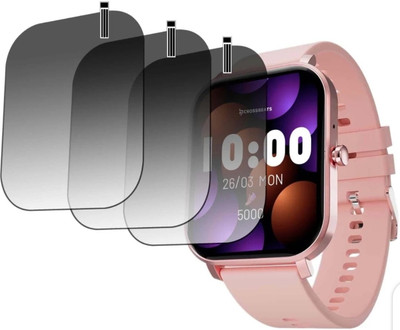 DB Impossible Screen Guard for CROSSBEATS IGNITE PINGG SMART WATCH SCREEN GUARD (PACK OF 3)(Pack of 3)