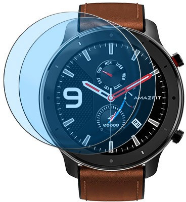 SOMTONE Impossible Screen Guard for Amazfit GTR 47mm Smartwatch(Pack of 2)