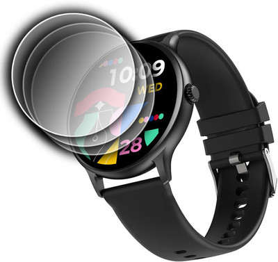 DOUMOF Impossible Screen Guard for Fire Boltt Ninja Talk SMARTWATCH(Pack of 3)