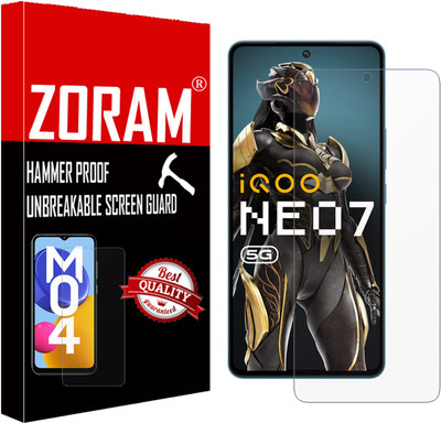 ZORAM Impossible Screen Guard for IQOO Neo 7 5G(Pack of 1)