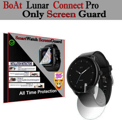 HIDEOUS Impossible Screen Guard for boAt Lunar Connect Pro(Pack of 1)