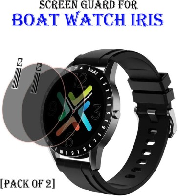 hirdesh Impossible Screen Guard for Boat Watch Iris(Pack of 2)