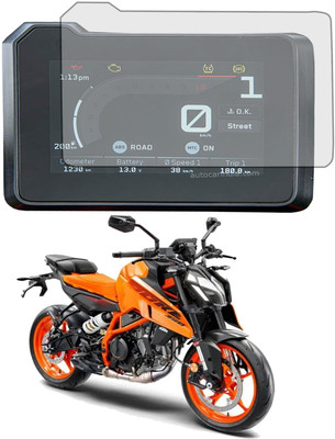 GADGET DEALS Impossible Screen Guard for KTM DUKE 390 GEN 3 Screen Guard Protector Accessories Motorcycle Color Digital Console Speedometer- Clear(Pack of 1)