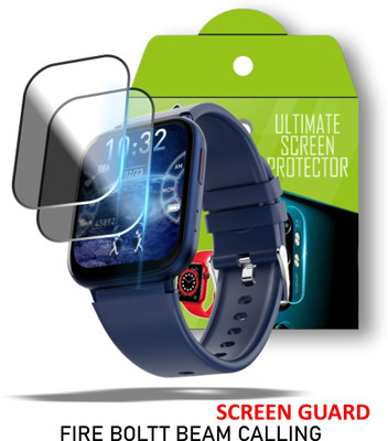 KANCHA Impossible Screen Guard for FIRE BOLTT BEAM SMARTWATCH CALLING(Pack of 2)