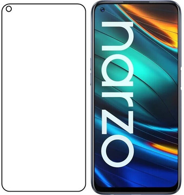 Fit size Impossible Screen Guard for Tempered Glass plastic screen Guard Fiber realme narzo 70 pro(Pack of 1)