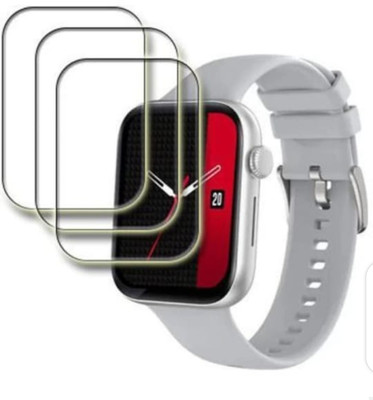 DOWRVIN Impossible Screen Guard for FIRE -BOLTT NUCLEUS (Y) SMART WATCH SCREEN GUARD (PACK OF 3)(Pack of 3)