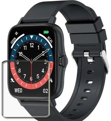 tombik Impossible Screen Guard for D92-Mustard Tempo Smartwatch(Pack of 1)