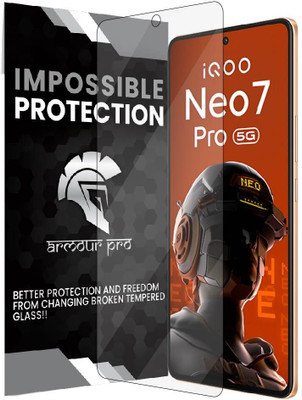 ArmourPro Impossible Screen Guard for iQOO Neo 7 Pro 5G, Neo 7 Pro 5G, iQOO 9T 5G, iQOO 11 5G, iQOO Neo 7 5G(Pack of 1)
