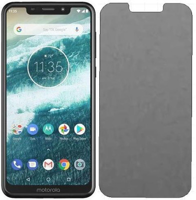 Nishad Edge To Edge Tempered Glass for SB-Matte-NOV23-Motorola One(Pack of 1)