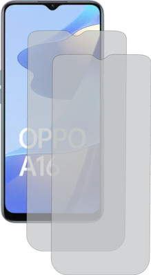 M A ZONE Impossible Screen Guard for OPPO A16(Pack of 2)