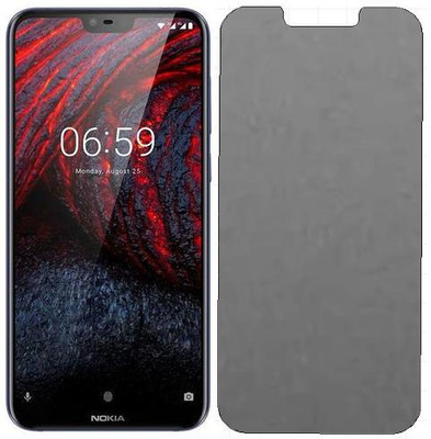 amuenterprises Tempered Glass Guard for Nokia 6.1 Plus(Pack of 1)