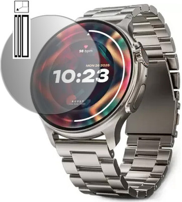 DOUMOF Impossible Screen Guard for Boult Crown R Pro SMARTWATCH(Pack of 1)