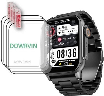 KHWABEEDA Impossible Screen Guard for BOAT WAVE VIVID 2.0 AMODED BLUETOOTH CALLING SMART WATCH (PACK OF 4)(Pack of 4)