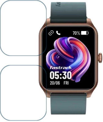 KHWABEEDA Impossible Screen Guard for FASTRACK REFLEX BEAT5 PRO SMART WATCH SCREEN GUARD (P-2)(Pack of 2)