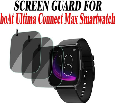 DOWRVIN Impossible Screen Guard for Boat ultima connect max smart watch ( pack of 3)(Pack of 3)