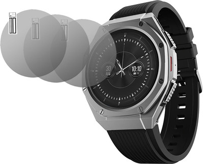 hirdesh Impossible Screen Guard for boAt Enigma X600(Pack of 3)