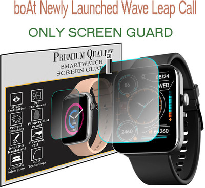 daffin Impossible Screen Guard for boAt Wave Leap Call(Pack of 1)