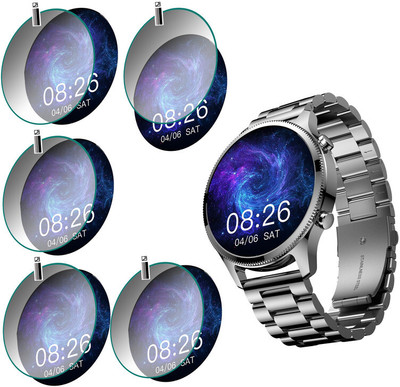 HIDEOUS Impossible Screen Guard for NOISEFIT HALO PLUS(Pack of 5)