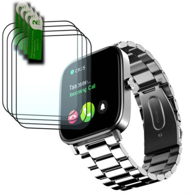 KHWABEEDA Impossible Screen Guard for NOISE ICON 2 ELITE 1.8 SMART WATCH SCREEN GUARD (PACK OF 4)(Pack of 4)