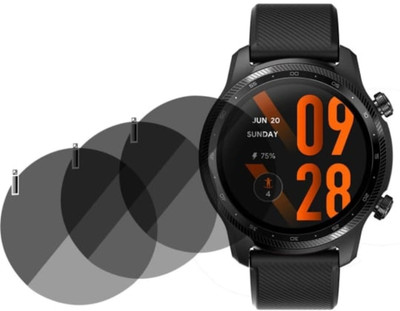 DOWRVIN Impossible Screen Guard for Ticwatch pro 3 ultra smart watch screen guard (pack of 3)(Pack of 3)