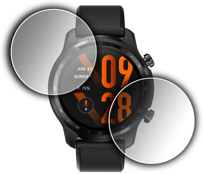 hirdesh Impossible Screen Guard for Mobvoi TicWatch Pro 3 Ultra 1.4(Pack of 2)
