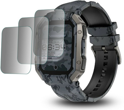 hirdesh Impossible Screen Guard for Fire-Boltt Cobra 1.78(Pack of 3)