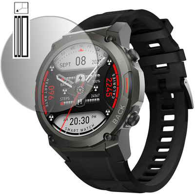 DOUMOF Impossible Screen Guard for Crossbeats Armour Dive SMARTWATCH(Pack of 1)