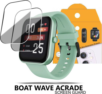Olonga Impossible Screen Guard for boAt Wave Arcade Smartwatch(Pack of 2)