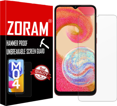 ZORAM Impossible Screen Guard for Samsung Galaxy A04e(Pack of 1)